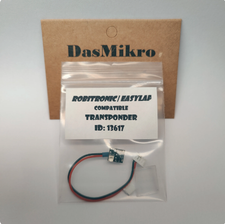 DasMIkro Transponder Tiny V2 for Mini-z Racing Timing Compatible Robitronic and Easylap DSK-139