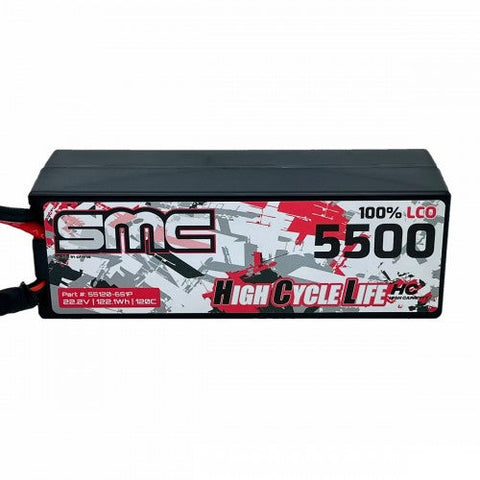 SMC Racing HCL-HC 22.2V 5500mAh 120C LiPo - Traxxas Connector