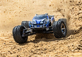 Traxxas Rustler 4x4 VXL 1/10 Scale 4x4 Brushless Stadium Truck w/ Extreme Heavy Duty Kit - Blue