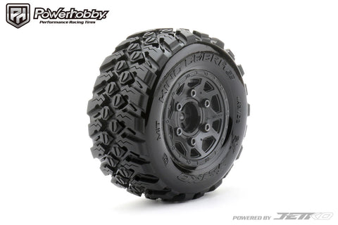 Powerhobby 1/10 2.8 ST King Cobra Belted Tires (2) with Removable Hex Wheel