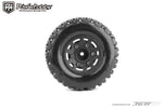 Powerhobby Rockform 1/10 SC Belted Tires (2) with Removable Hexes