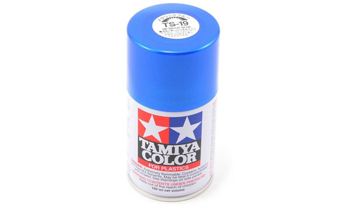 Tamiya TS-19 Metallic Blue Lacquer Spray Paint (100ml)