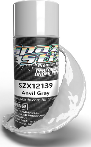 Spaz Stix Anvil Gray Aerosol Paint, 3.5oz Can