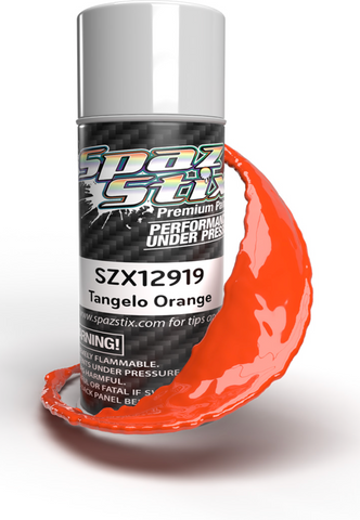 Spaz Stix Inferno Orange Aerosol Paint, 3.5oz Can