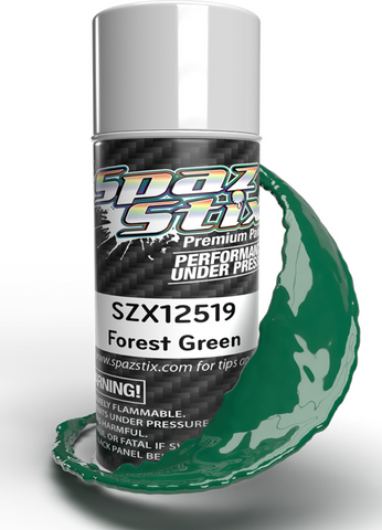 Spaz Stix Forest Green Aerosol Paint, 3.5oz Can