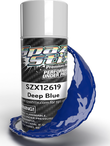 Spaz Stix Deep Blue Aerosol Paint, 3.5oz Can