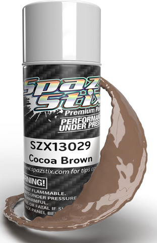 Spaz Stix Cocoa Brown Aerosol Paint, 3.5oz Can