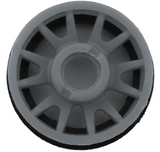 NEXX Racing Mini-Z RWD "JUD" EVO Rear Threaded Side-Wall Carbon Fiber Rims (2mm Offset) (Grey) (2)