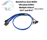 Silver Horse RC - Quick Draw 2mm Bullet Battery Charging Cable - 2mm Bullet