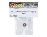Team Associated Factory Team Aluminum 48P Pinion Gear (3.17mm Bore) (20T)