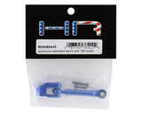 Hot Racing Traxxas Maxx Aluminum Fixed Steering Link w/25T Servo Arm (Blue)