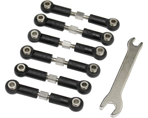 Hot Racing Stainless Steel Turnbuckle Kit, for Traxxas 4-Tec 2.0