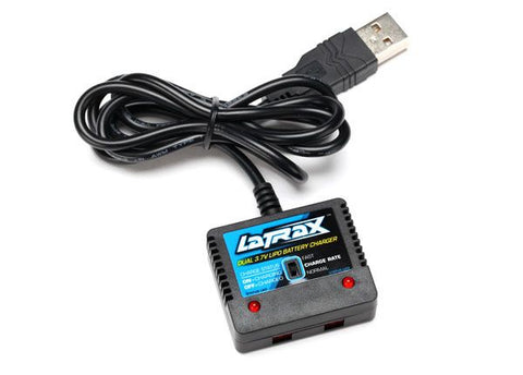 LaTrax USB Dual Port Charger - High Output