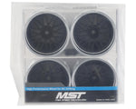 MST S-FBK LM offset changeable wheel set (4) (Offset Changeable) w/12mm Hex