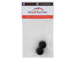NEXX Racing MINI-Z 2WD Solid Front Rim (2) Black (2mm Offset)