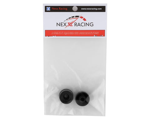 NEXX Racing MINI-Z 2WD Solid Rear Rim (2) Black (1mm Offset)