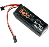 Powerhobby 2S 7.4V 2400mAh 5C RX Receiver LiPo Hump Battery Pack w/ Servo Connetor (Copy)