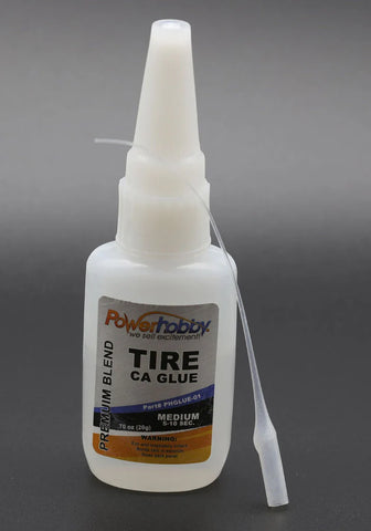 Powerhobby Premium Blend RC CA Tire Gue w/Tip Medium 0.75oz