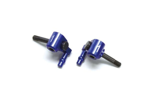 Kyosho Aluminum Steering Block For MR-03 (Camber 1) - Blue