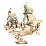 Robotime Classical 3D Wood Puzzles - Diplomatic Ship