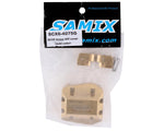 Samix SCX-6 Brass Differential Cover w/Tuning Weight (Gold)