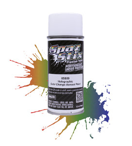 Spaz Stix Color Change Aerosol Paint, Holographic, 3.5oz Can