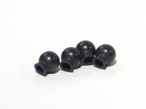 HPI Black Ball, 6.8X7.3X3mm, (4pcs), Savage X/XL