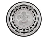 SSD RC 5 Hole Lightweight Aluminum Drag Racing Beadlock Wheels (Silver) (2) (2.2/3.0")