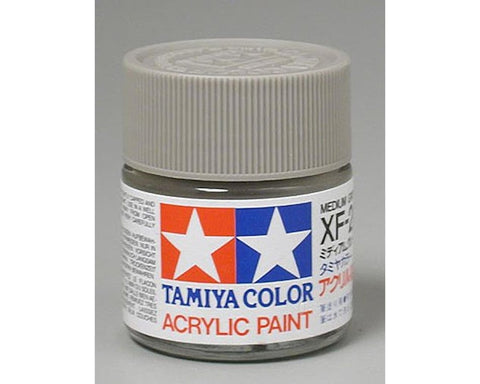 Tamiya XF-20 Flat Medium Grey Acrylic Paint (23ml)