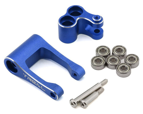 Treal Hobby Promoto CNC Aluminum Suspension Linkage Set (Blue)