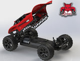 Redcat Blackout XBE 1/10 Scale RC Brushed Electric Offroad Buggy - Blue