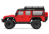 Traxxas TRX-4M Defender 1/18 Brushed Scale and Trail Crawler - Red