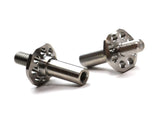 Exotek B6.3 B6.4 Flite Front Titanium Axles - 1 Pair