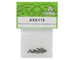 Axial 3x10mm Button Head Screw (Black) (10)