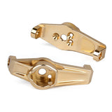 INJORA 2PCS 32g Brass Front Caster Blocks Portal Drive for TRX-4 TRX-6