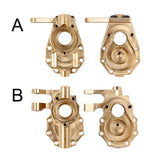 INJORA 2Pcs Brass Inner Front Portal Drive Housings #8252 for TRX-4 TRX-6