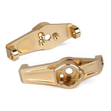 INJORA 2PCS 32g Brass Front Caster Blocks Portal Drive for TRX-4 TRX-6