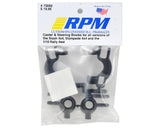 RPM Traxxas 4x4 Caster & Spindle Block Set (Black)