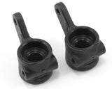 RPM Front Bearing Carrier Set (Black) (2) (Slash, Bandit, Rustler, Stampede)