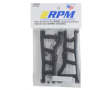 RPM Arrma Typhon 4x4 3S BLX Front Suspension Arm Set (Black)