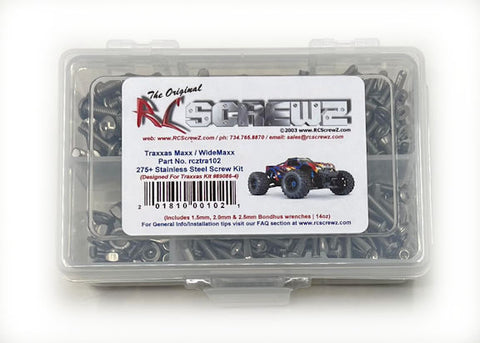 RC Screwz Stainless Steel Screw Kit For The Traxxas Maxx / WideMaxx (#89086-4)