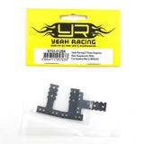 Yeah Racing 0.75MM GRAPHITE REAR SUSPENSION T-PLATE FOR KYOSHO MINI-Z MR02 MR03 MM MR04