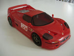 Delta Plastik Ferrari F50 1/10 Scale 200mm RC Car Body Clear 1MM - 0040