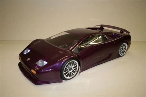 Delta Plastik Lamborghini Diablo 1/10 Scale 200mm RC Car Body Clear 1mm - 0056