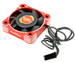 Powerhobby 40mm Aluminum Tornado High Speed HV RC Cooling Fan - Red