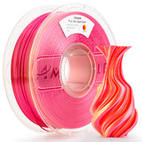 PLA Silk Dual Color Filament 1.75mm, 1KG/2.2LB