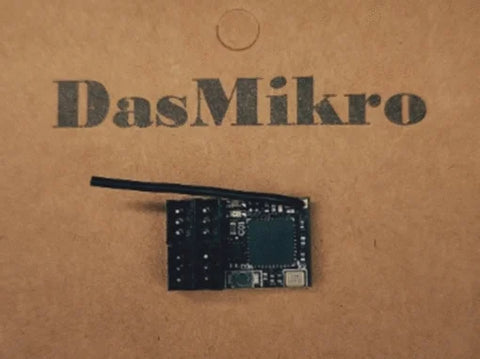 DasMikro Sanwa FH5 Nano 4CH Antenna-Free 4CH Receiver - DSK-702B