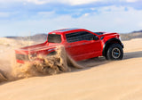 Traxxas Ford Raptor R 1/10 Scale 4x4 VXL Brushless Replica Truck - Red