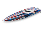 Traxxas Spartan 36" SR Velineon Brushless Self Righting V-Hull Race Boat - Red