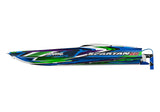 Traxxas Spartan 36" SR Velineon Brushless Self Righting V-Hull Race Boat - Green